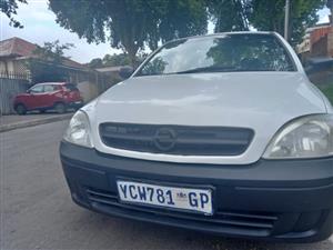 2009 Opel Corsa Utility Bakkie 1.7 Dti Diesel  Manual  White Color  Mileage 180000kms 