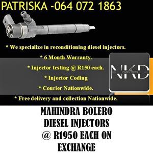 MAHINDRA BOLERO DIESEL INJECTORS FOR SALE