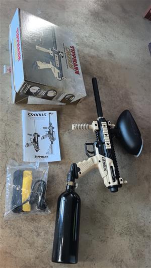 Tippmann Cronus Semi-automatic.68 paintball marker 
