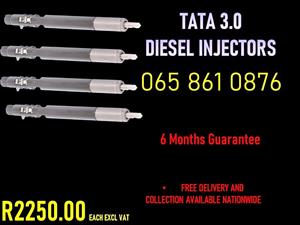 TATA 3.0 DIESEL INJECTORS FOR SALE OR RECONDITIONED