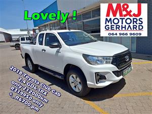 2018 Toyota Club Cab 2.4GD6 SRX