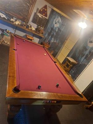 Slate top - Union Billiards Pool Table