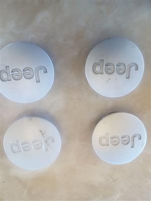 Jeep Wrangler centre caps