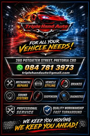TRIPLE HAND AUTO - FOR ALL YOUR VEHICLE NEEDS