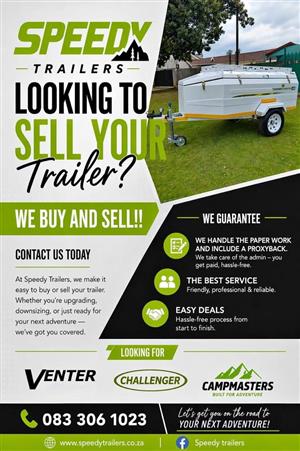 WE BUY LUGGAGE TRAILETS - CASH PAID TODAY
