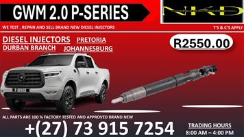 Injectors GWM 2.0l P-Series 