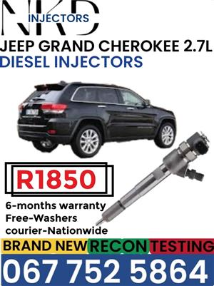 Jeep Grand Cherokee 2.7L Diesel injectors 