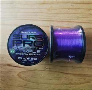 Gardner Pro Sure Purple Fishing Line