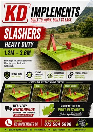 1M - 3.6M Heavy Duty Slashers