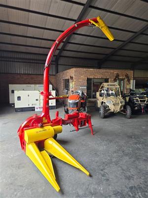 New Giant single row silage harvesters