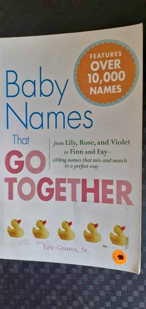Baby names that go together - Eric Groves Sr