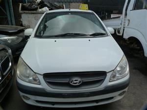 Hyundai Getz 1.4 Manual G4EE White - 2010 SPARESBOYZ STRIPPING FOR SPARES