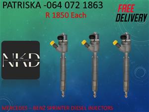 MERCEDES SPRINTER INJECTORS FOR SALE