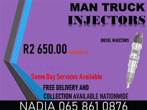 MAN TRUCK DIESEL INJECTORS TO RECON