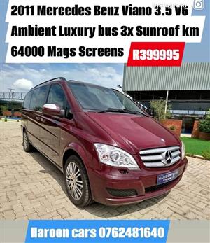  2011 Mercedes Benz Viano 3.5 V6 luxury bus ambient