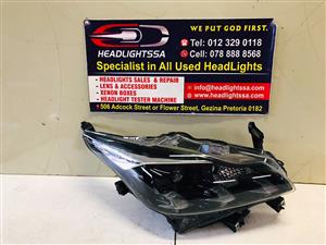 Suzuki Baleno right side LED xenon headlight 
