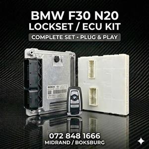 BMW F30 N20 ECU Kit + Key  Complete Lockset Auto Available