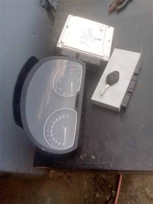 BMW X3 ECU COMPLETE SET FOR SALE 