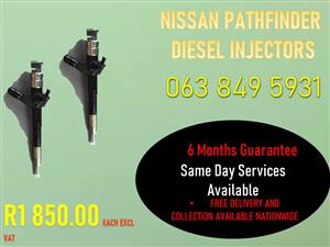 NISSAN PATHFINDER DIESEL INJECTORS MMBATHO NOORD WES 