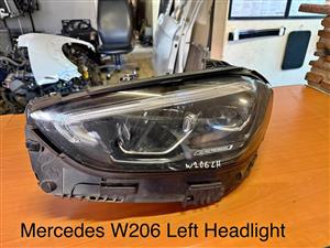 Mercedes W206 Left Headlight