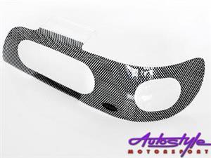 Nissan Sentra '92-'97 Carbon Headlight Shields