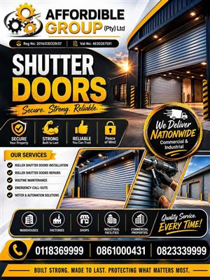 INDUSTRIAL ROLLER SHUTTER DOORS