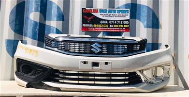 Suzuki Ciaz bumper (sold) with grills (left foglight sold) (2020-2023)