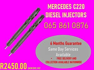 MERCEDES C220 DIESEL INJECTORS FOR SALE ON EXCHANGE