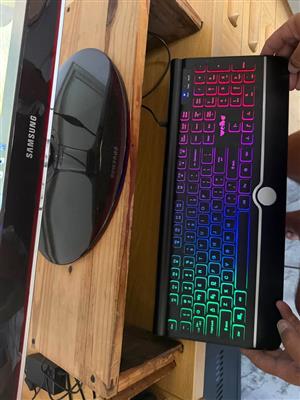 Weibo Gaming keyboard visible colour