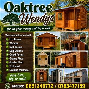 For all your wendy and log homes