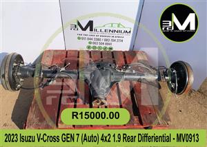 Rear Differential- Isuzu V-cross