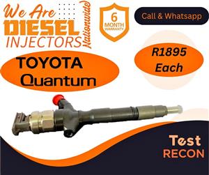 Quantum diesel injectors