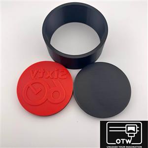 60 60 Logo Bath Bomb Mould