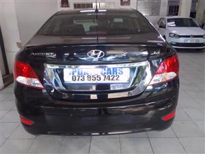 2014 HYUNDAI ACCENT 1.6 MANUAL PETROL BLACK COLOR SPAREKEY