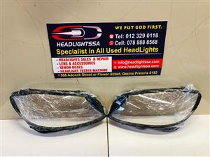 Mercedes Benz W205 left and right side headlight replacement lens (2019)