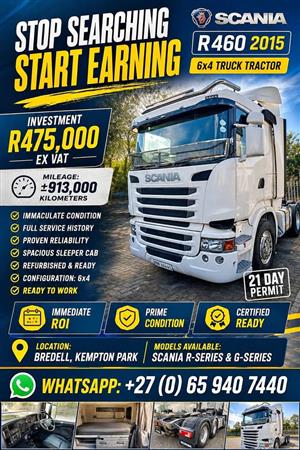 Scania R460 2015