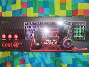 Marvo Scorpion Loot 40EN Gaming Starter Kit (4-in-1) for sale