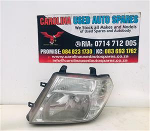 Nissan Navara D40 left side headlight (2005-2012)