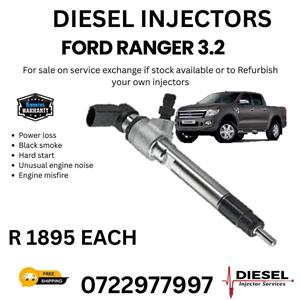 Ford Ranger 3.2 Diesel Injectors for sale