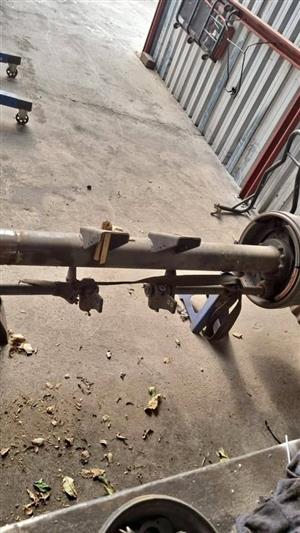 Trailer axle