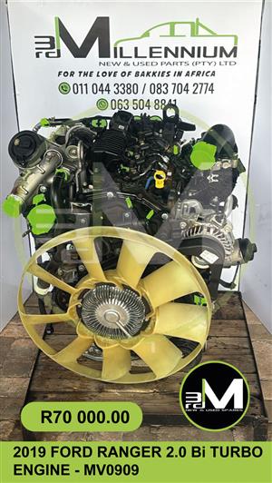 2019 FORD RANGER 2.0 Bi TURBO ENGINE - MV0909