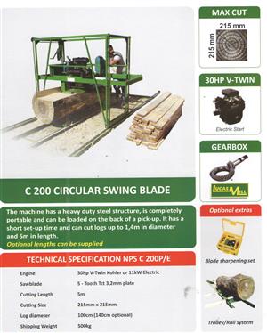 C200 sawmiling
