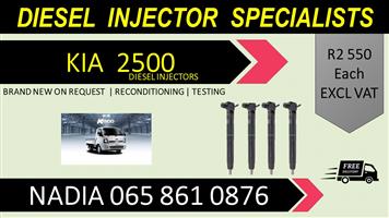 2500 KIA DIESEL INJECTORS FOR SALE OR RECON