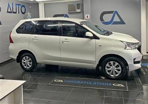2019 TOYOTA AVANZA 1.3 SX FINANCE 