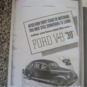 Ford, old model picture