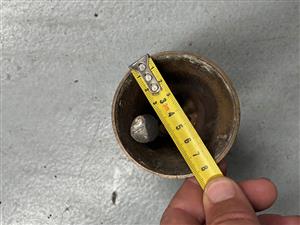 Bell door / Church brass 80mm.