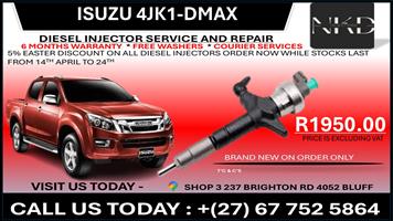 Isuzu 4JK1-DMAX Diesel Injectors on recondition