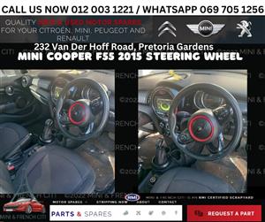 MINI COOPER F55 2015 STEERING WHEEL FOR SALE – PREMIUM INTERIOR PART AVAILABLE