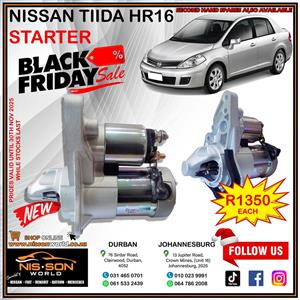 NISSAN TIIDA HR16 STARTER