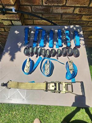 Tie downs for motor cycle for sale